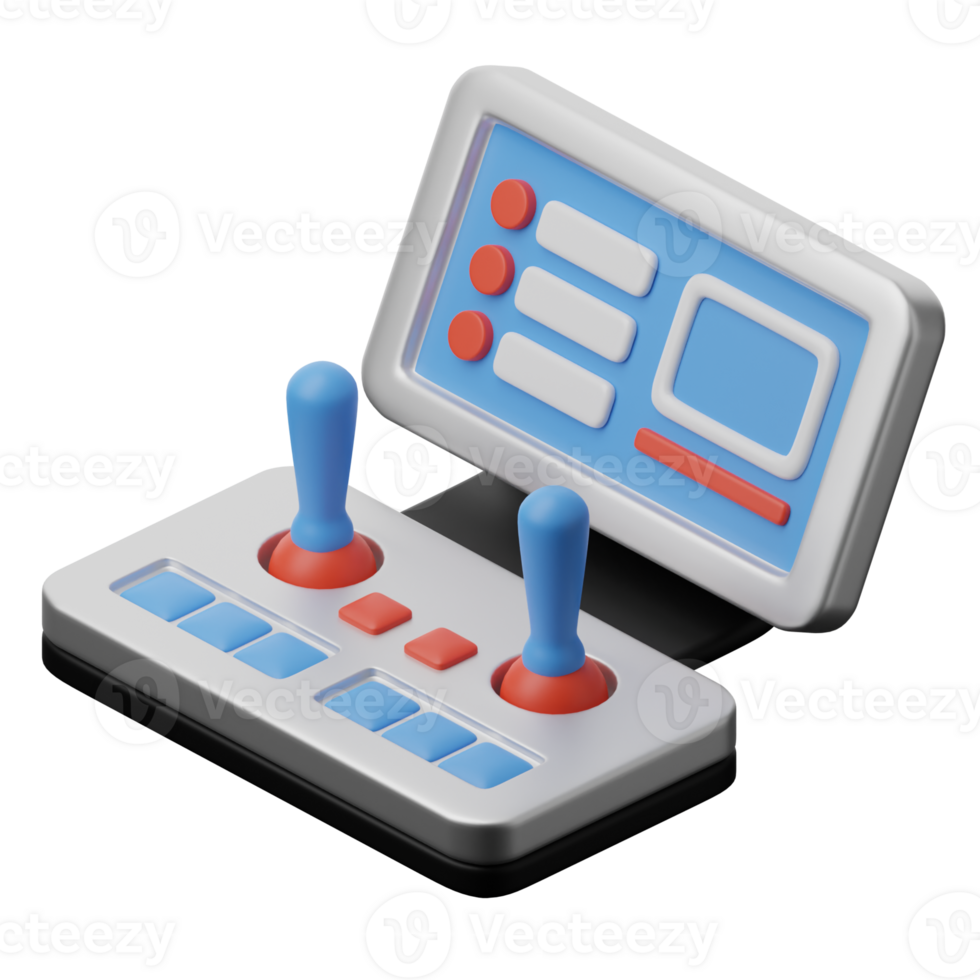 3D Illustration Robot Technology robot controller png