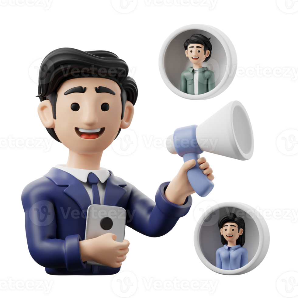3D Illustration Business Teamwork coordination png