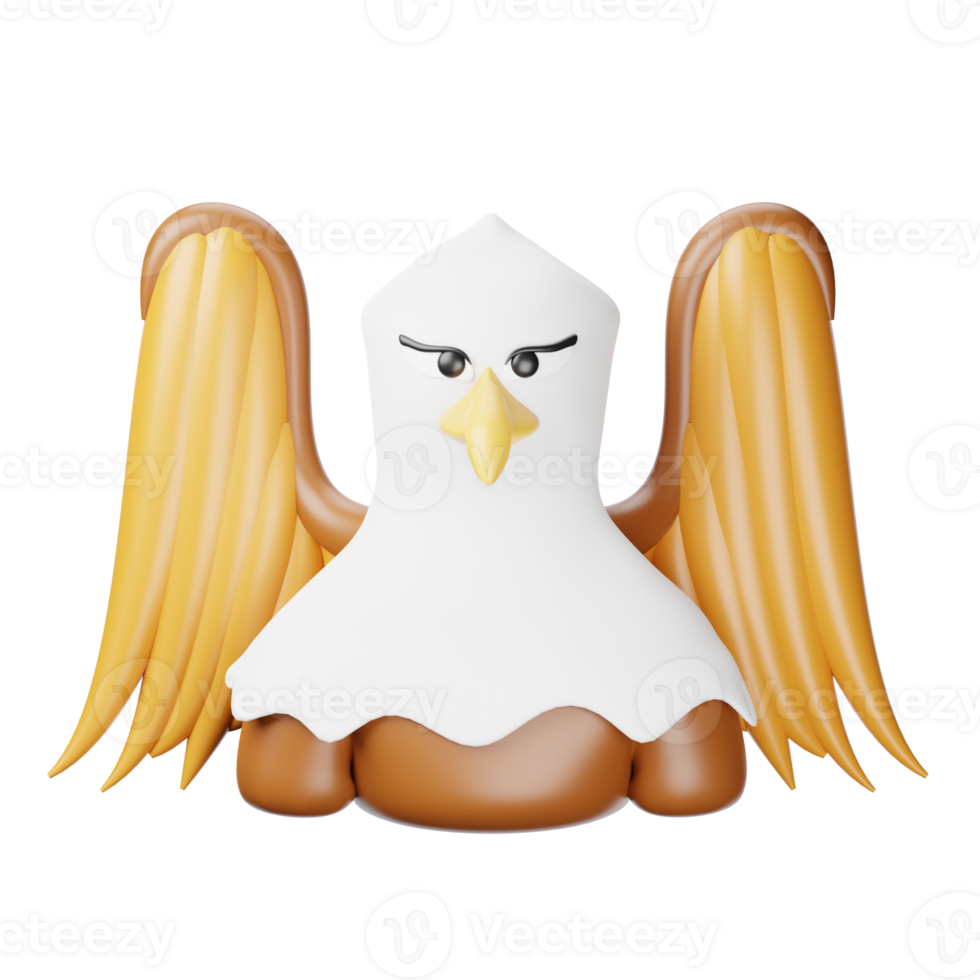 3D Fantasy Illustration griffin png