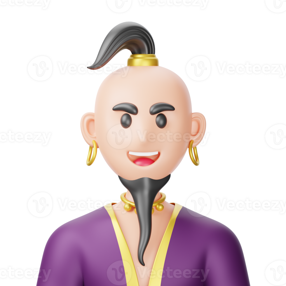 3D Fantasy Illustration genie png