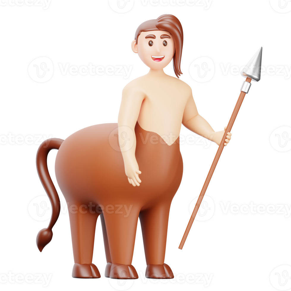 3D Fantasy Illustration centaur png