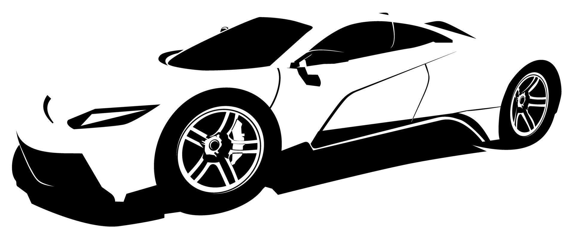 coche alquiler logo diseño concepto vector Arte