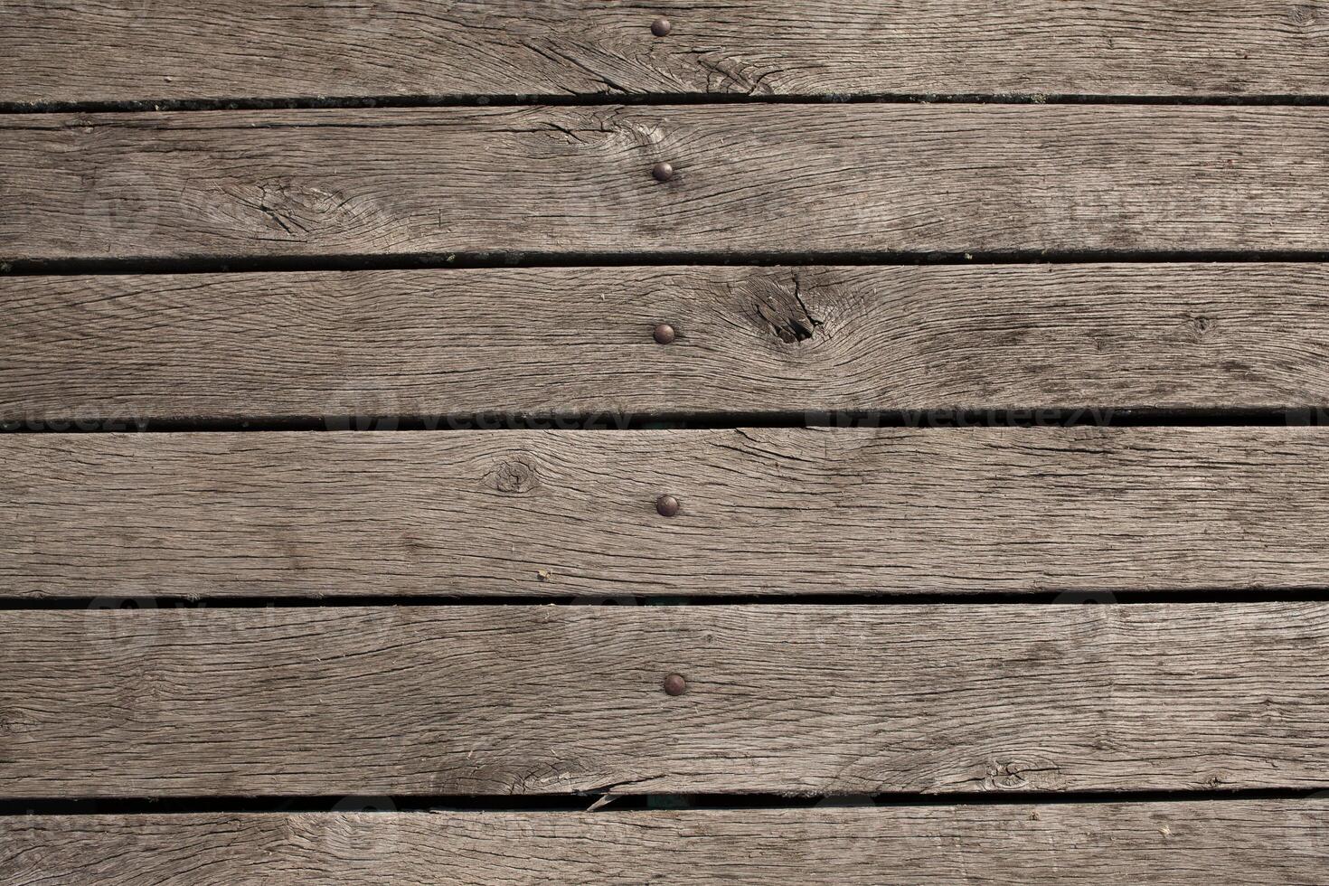 Horizontal wood planking wall background. Natural Texture. photo