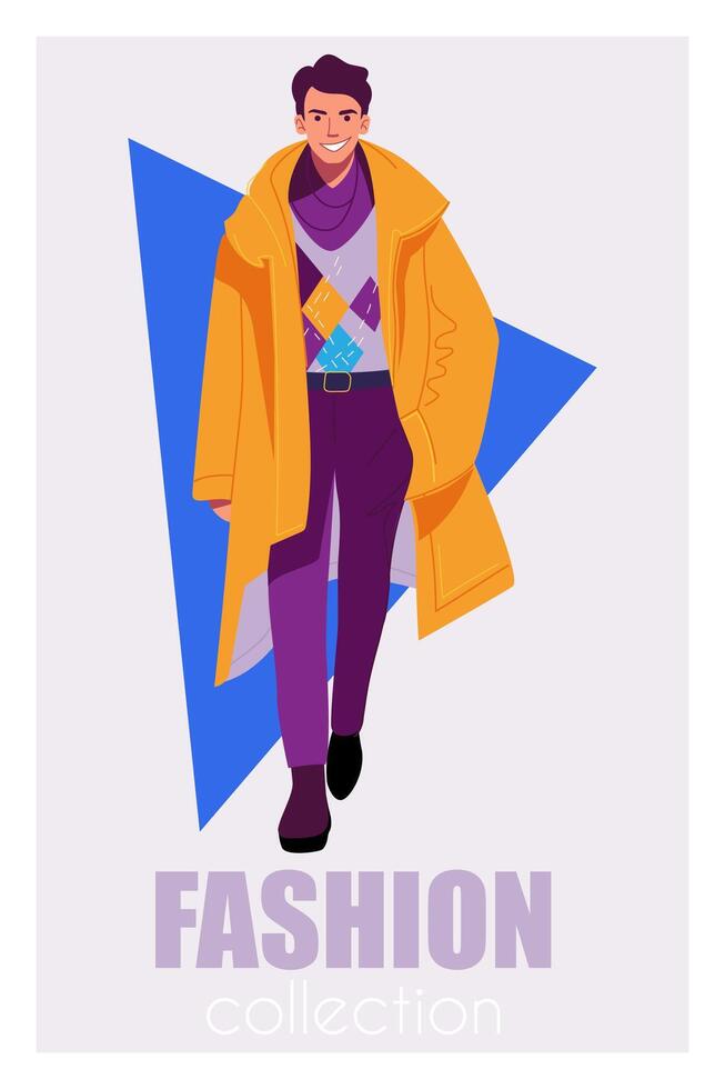 Fashion show poster vector