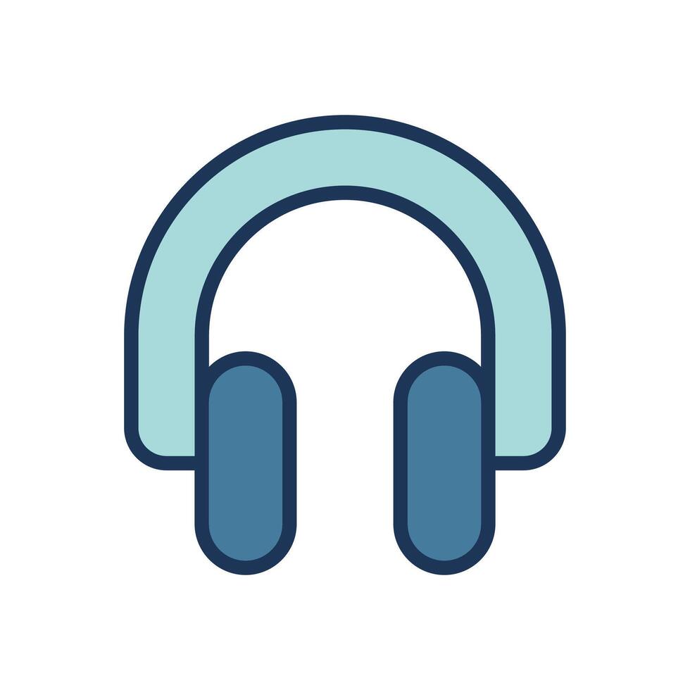 earphone icon symbol vector template