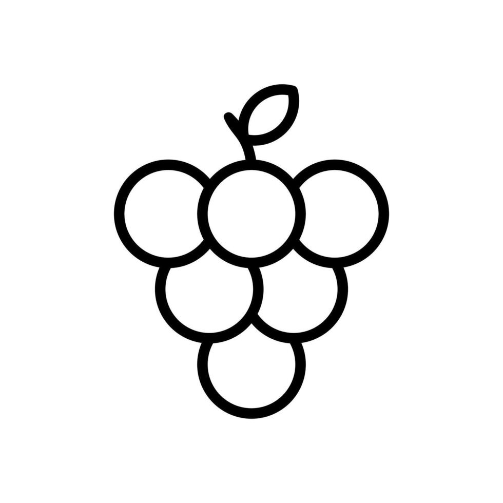 grape icon symbol vector template