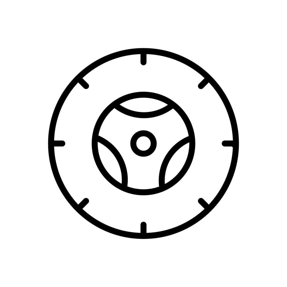 tire icon symbol vector template