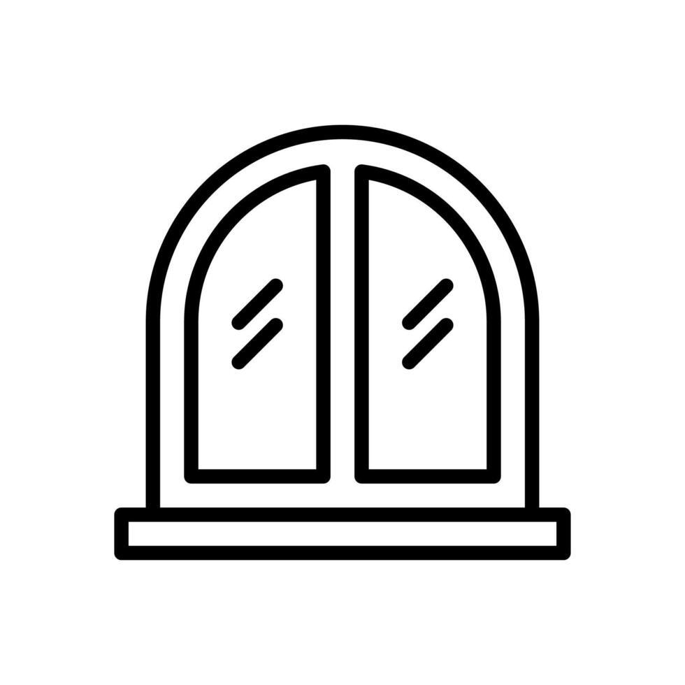 window icon symbol vector template