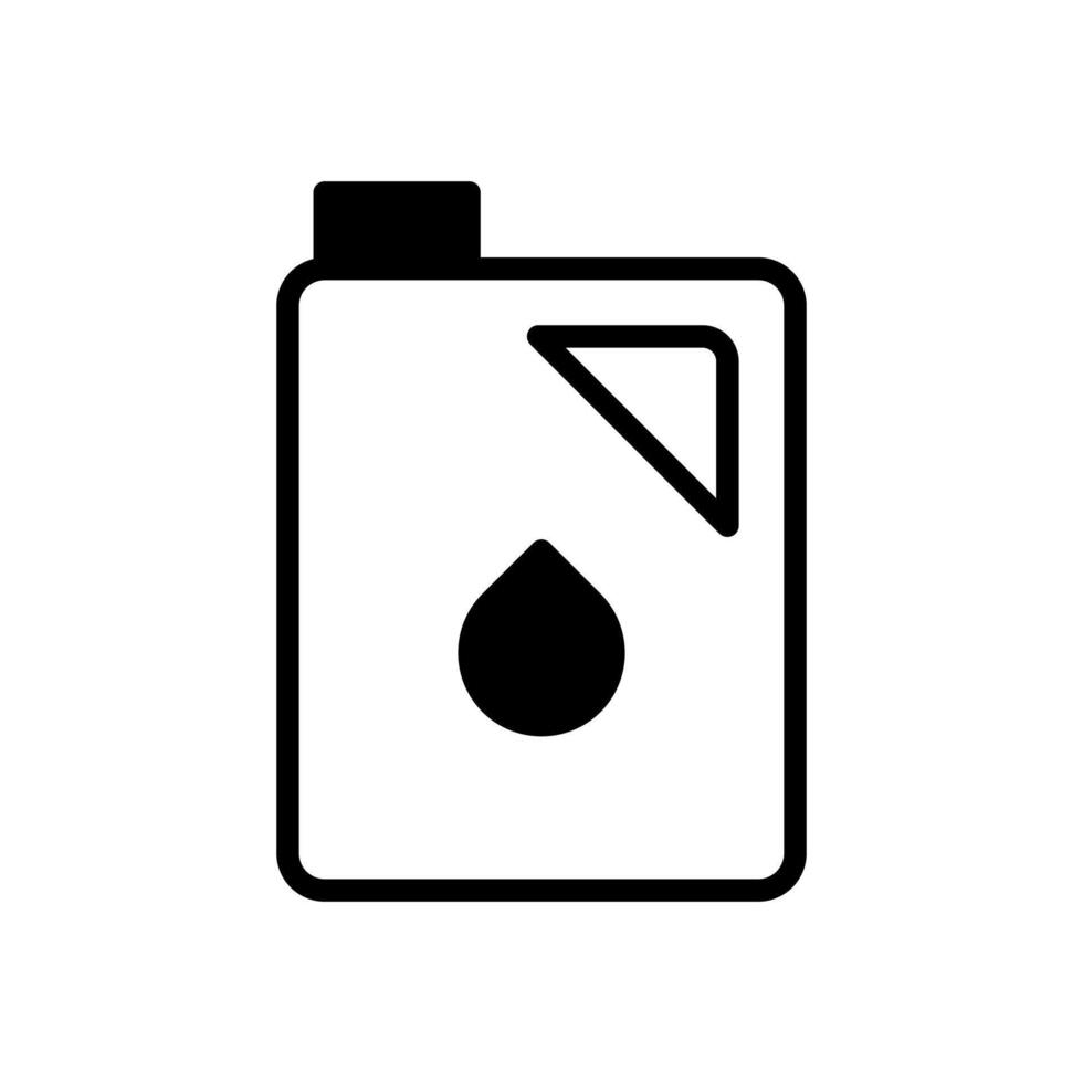 oil can icon symbol vector template