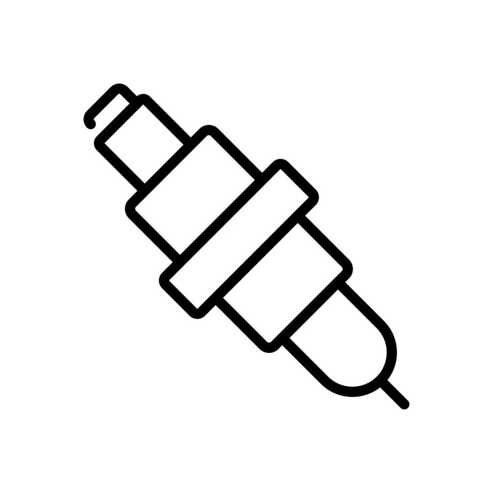 spark plug icon symbol vector template
