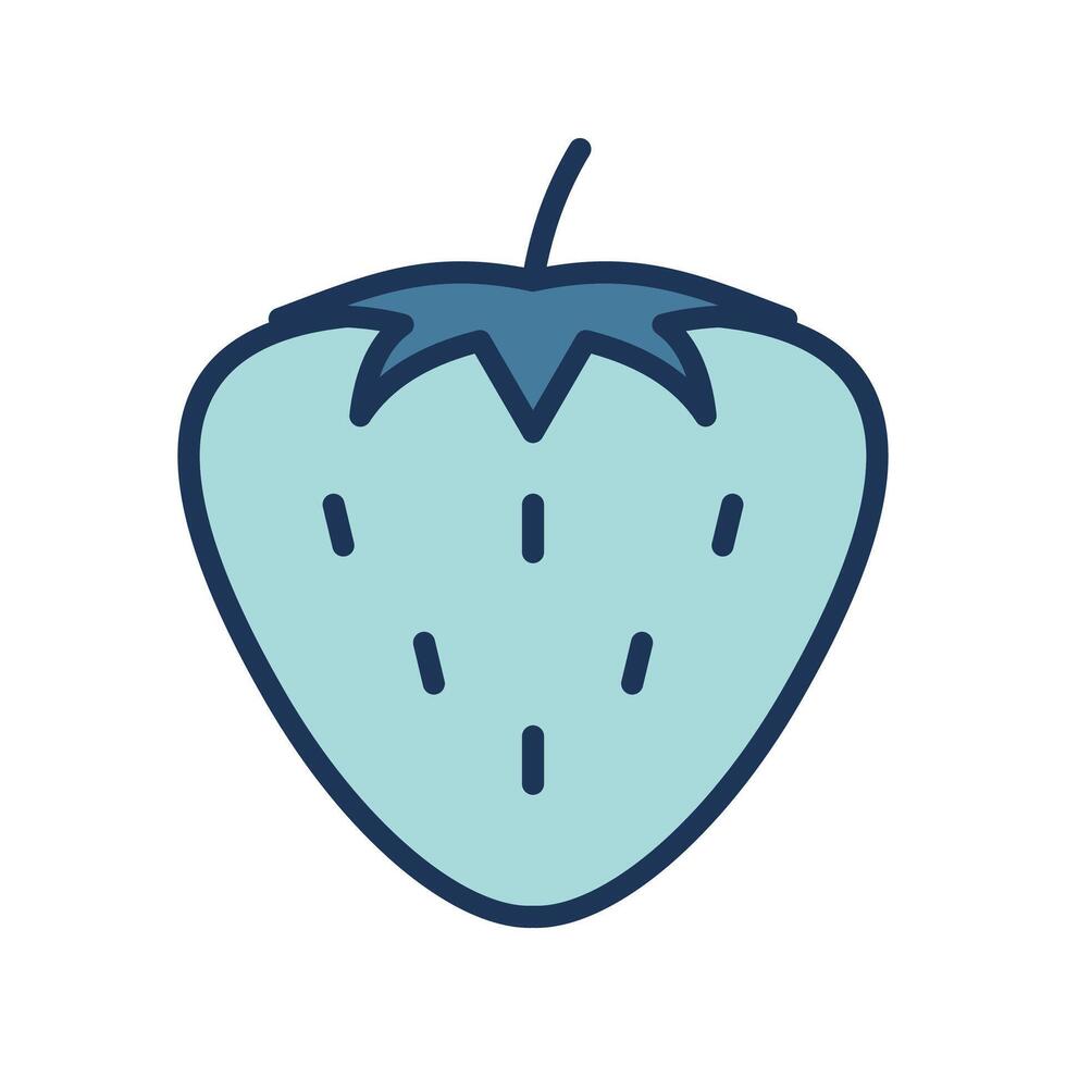 strawberry icon symbol vector template