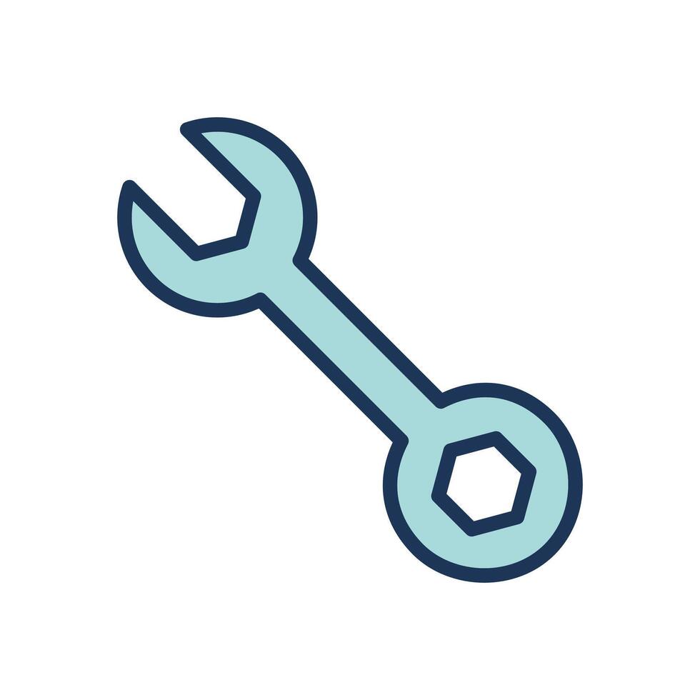 wrench icon symbol vector template