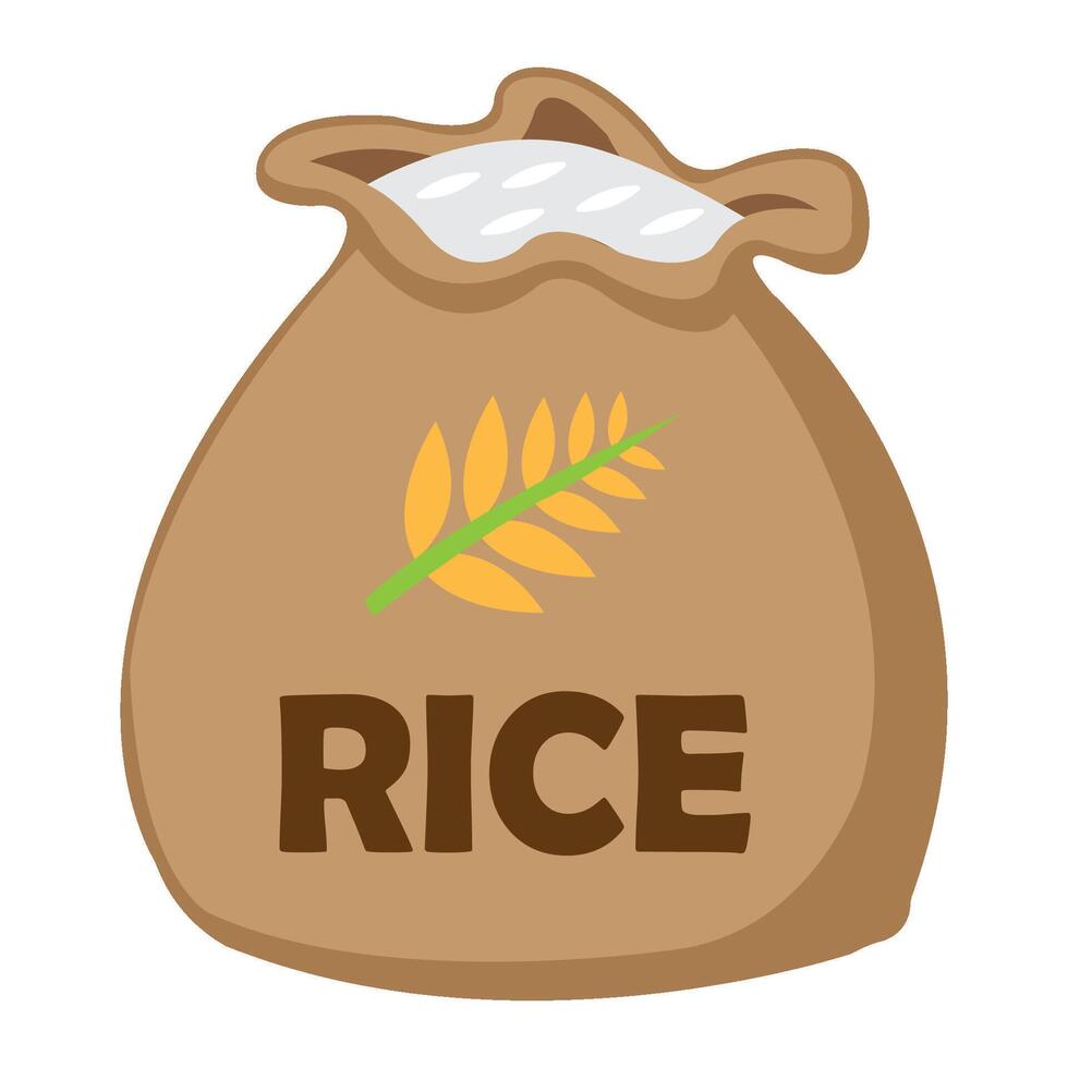 rice sack icon vector illustration design