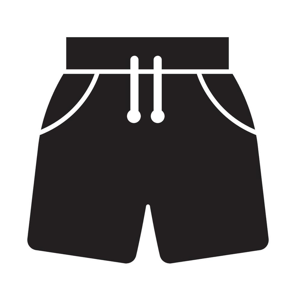 shorts icon logo vector design template