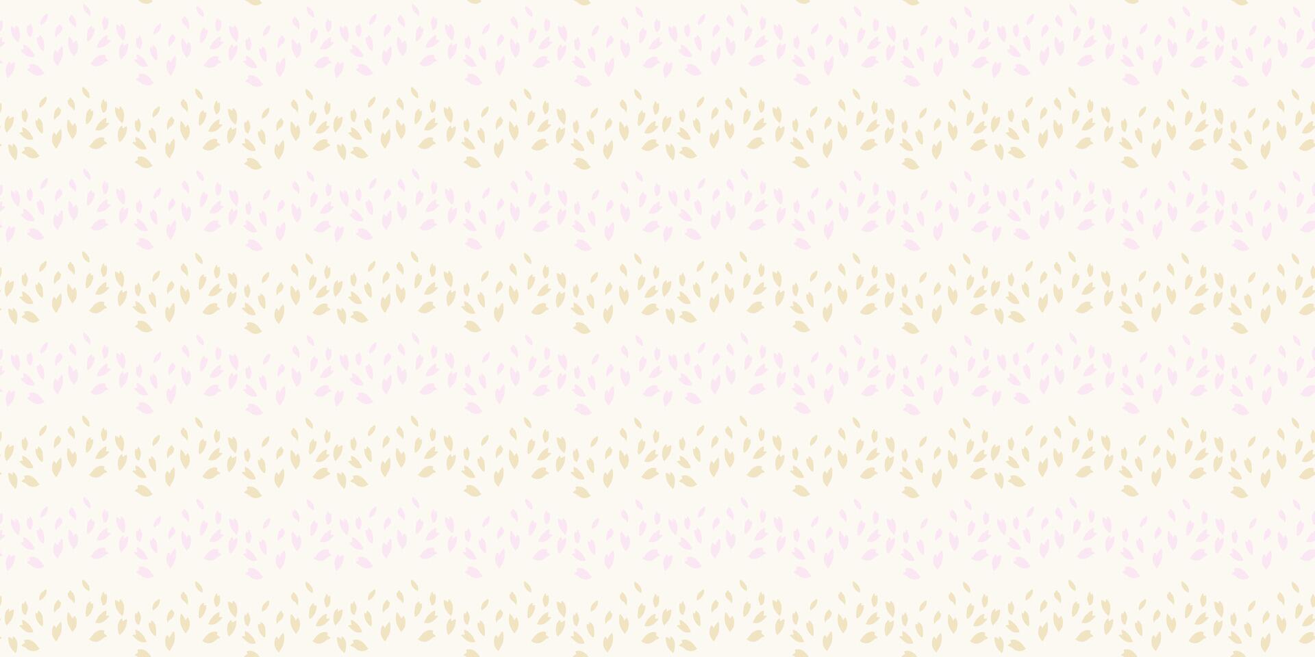 ligero beige sin costura modelo con a rayas zigzag en un punto. pastel sencillo antecedentes con líneas y textura puntos, gotas, lugares. vector mano dibujado bosquejo forma impresión. diseño para moda, textil