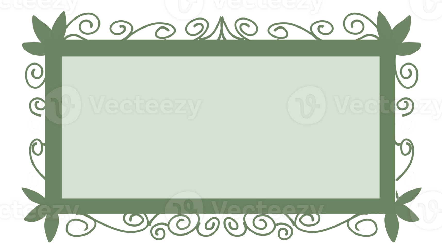 Abstract background with watercress colors png