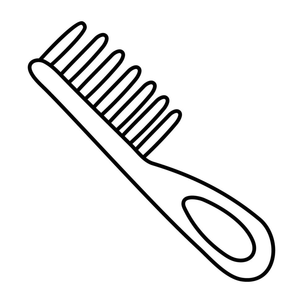 Perfect design icon of comb vector