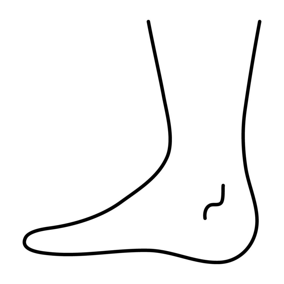 Perfect design icon of foot vector