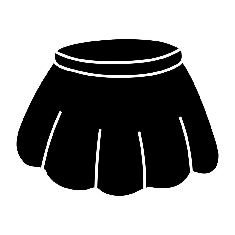 Premium design icon of skirt vector