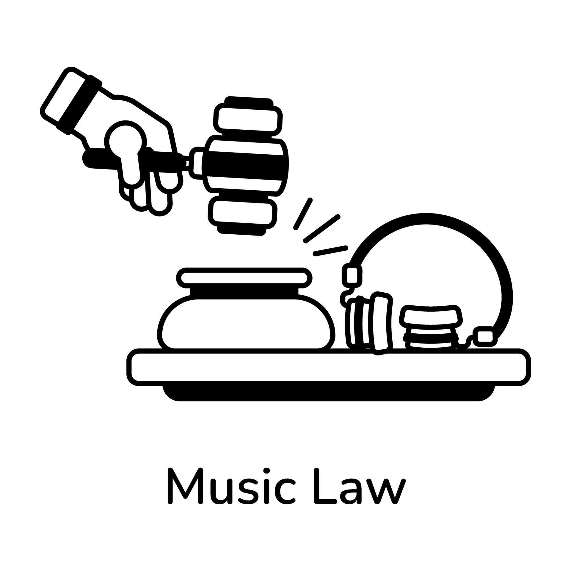Trendy Music Law 41487932 Vector Art at Vecteezy