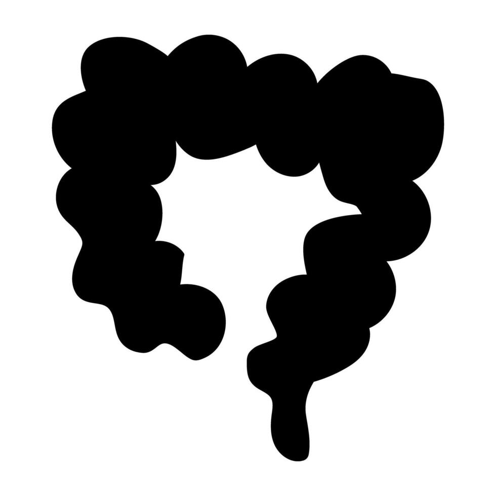 Premium download icon of intestine vector