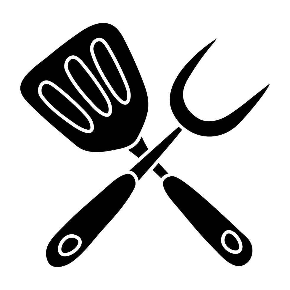 moderno diseño icono de Cocinando herramientas vector