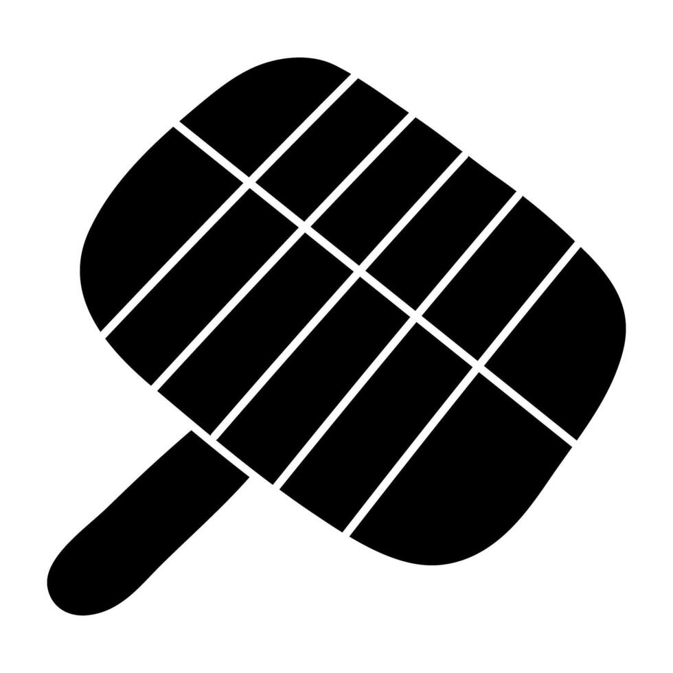 An icon design of square ice cream vector