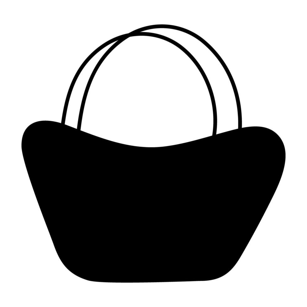 Perfecto diseño icono de hombro bolso vector