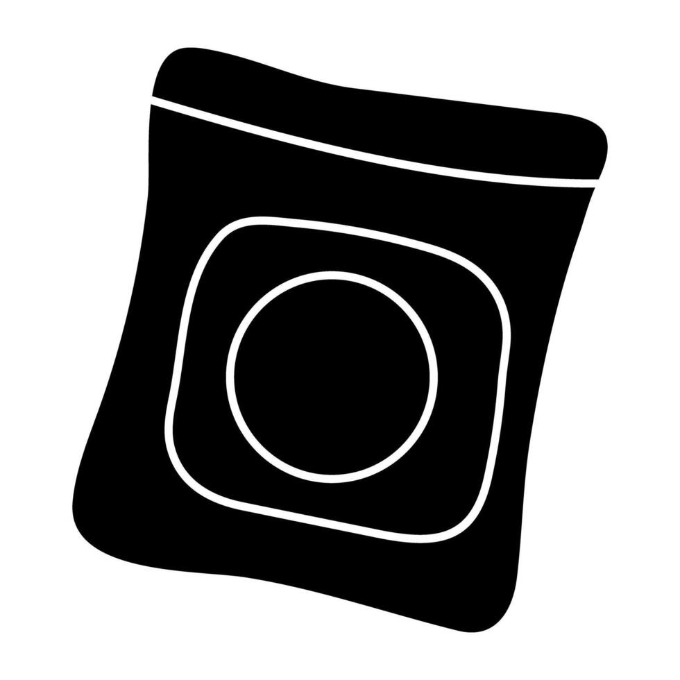 Premium download icon of sachet vector