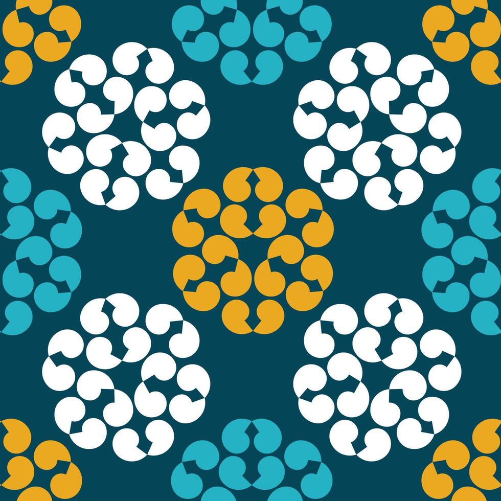 Ethnic boho pattern with decorative drops. Print. Cloth design, wallpaper. vector