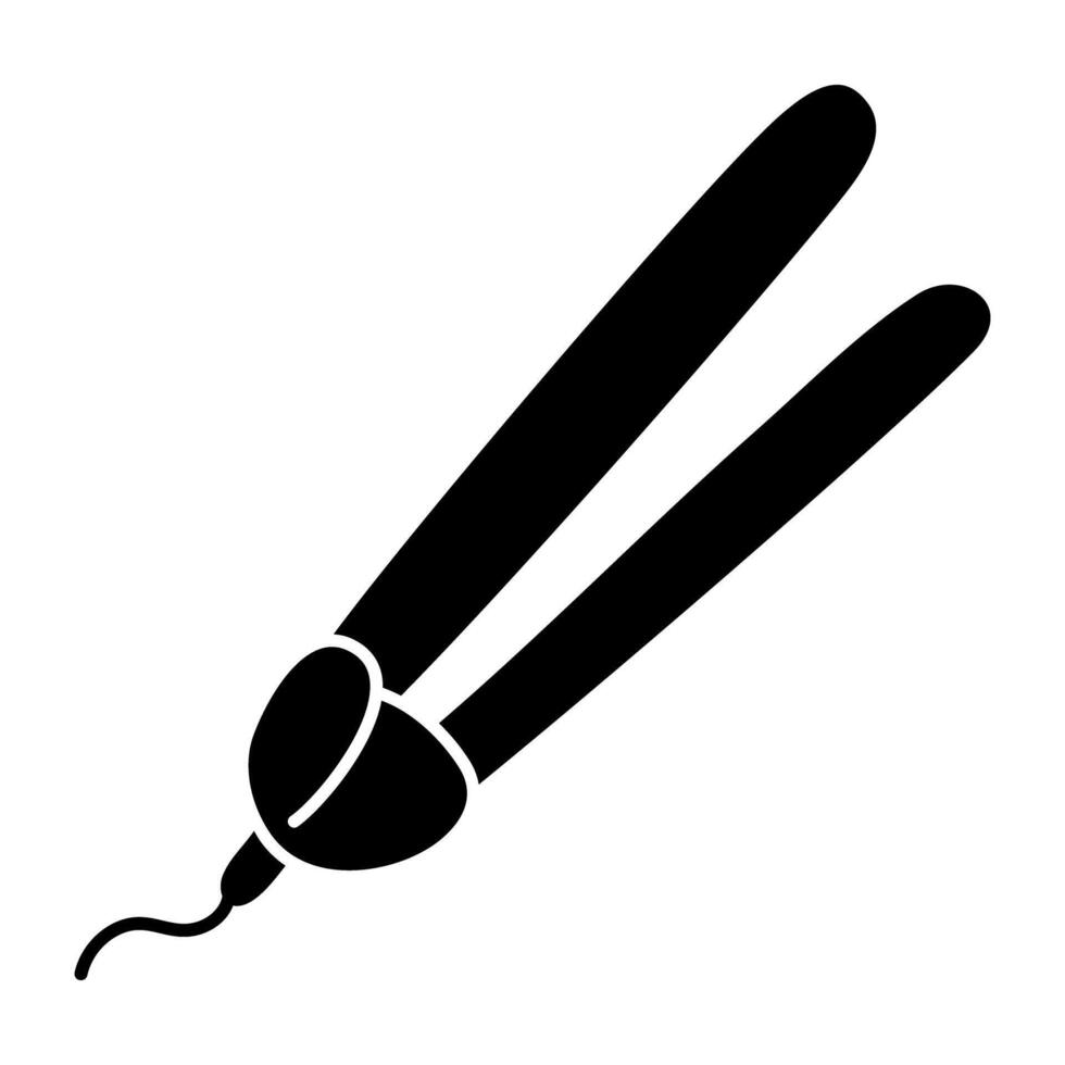 Perfect design icon of hair straightener vector