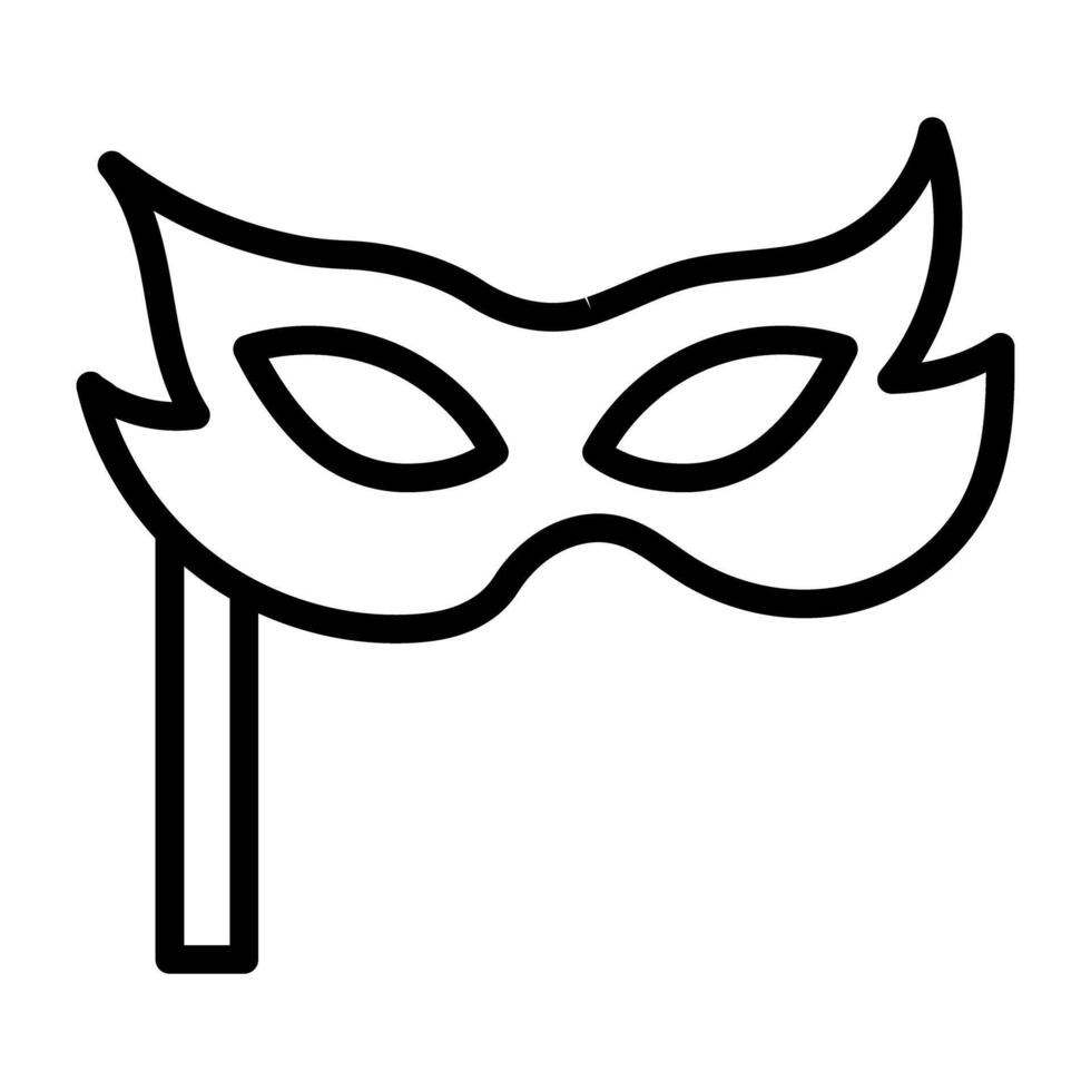 An editable design icon of eye prop vector