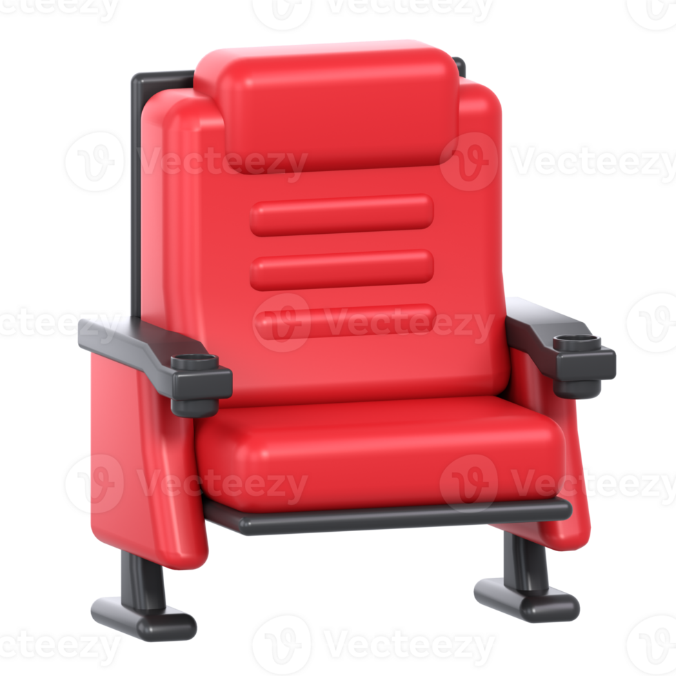 3D Illustration Cinema cinema seats png