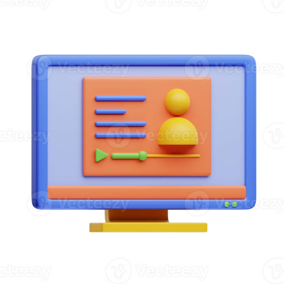 3D Illustration tutorial png