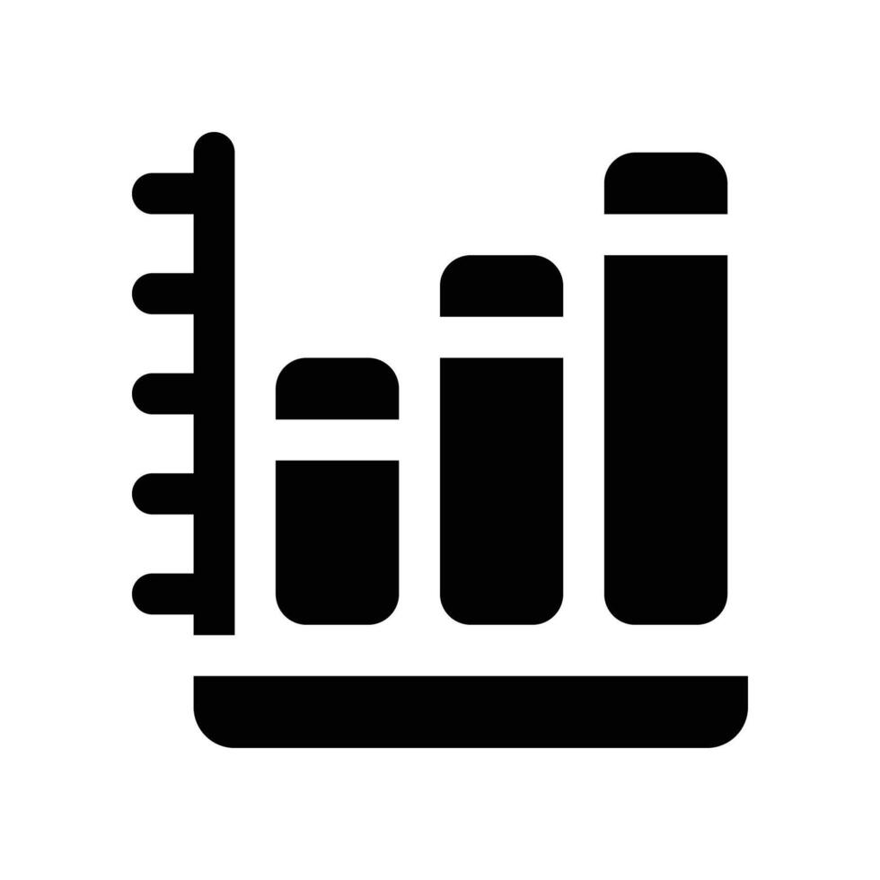 increase icon. vector glyph icon for your website, mobile, presentation, and logo design.