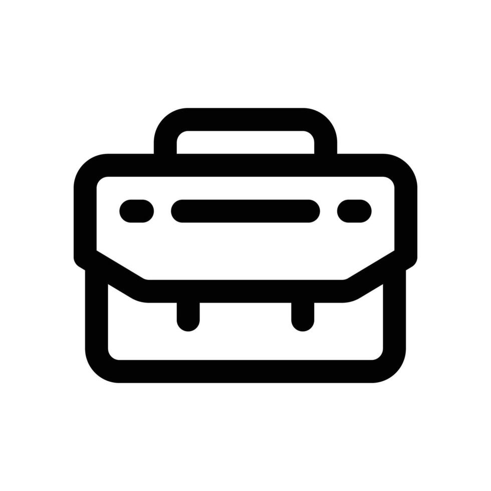 briefcase icon. vector line icon for your website, mobile, presentation, and logo design.