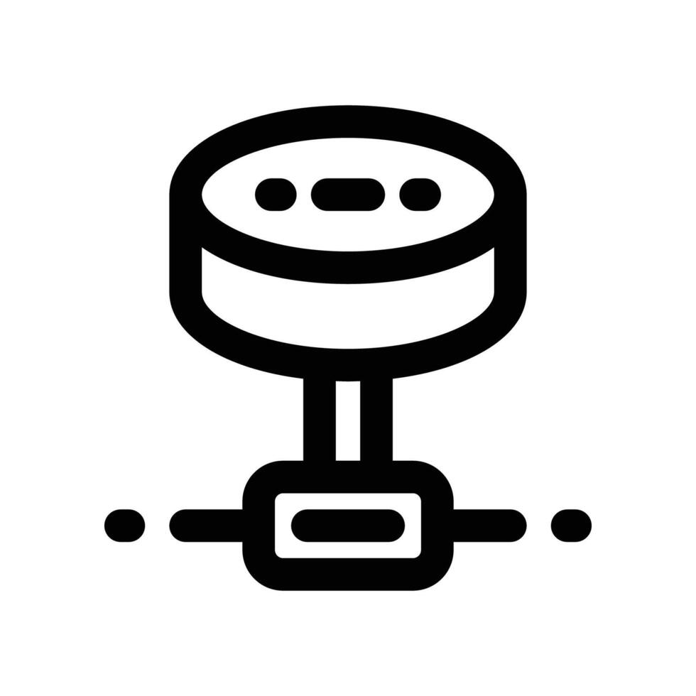 database icon. vector line icon for your website, mobile, presentation, and logo design.