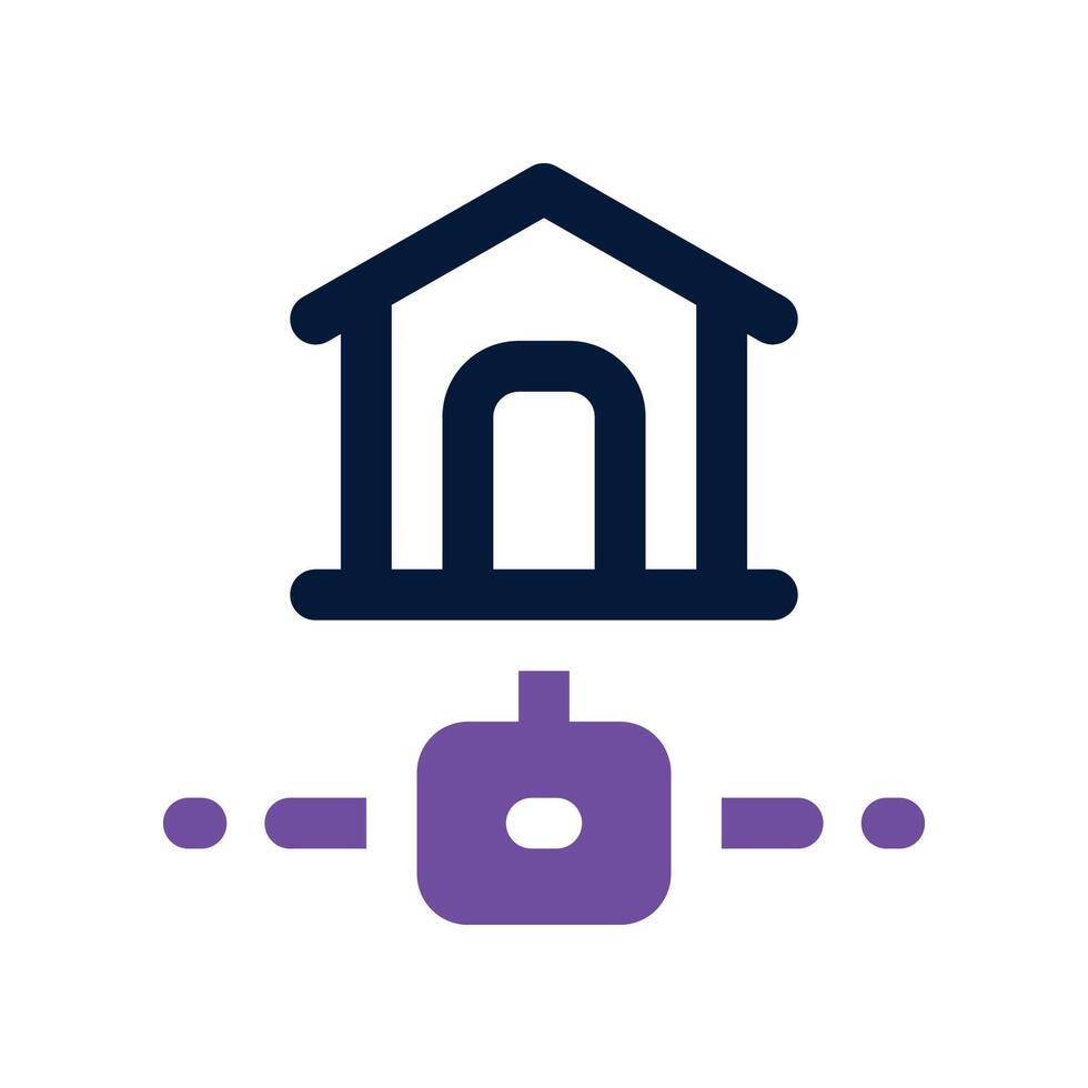 home server icon. vector dual tone icon for your website, mobile, presentation, and logo design.