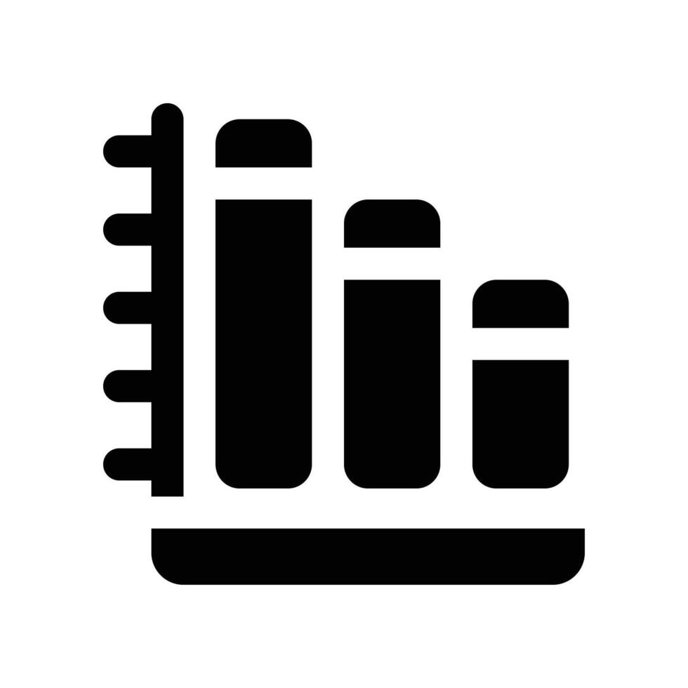 decrease icon. vector glyph icon for your website, mobile, presentation, and logo design.