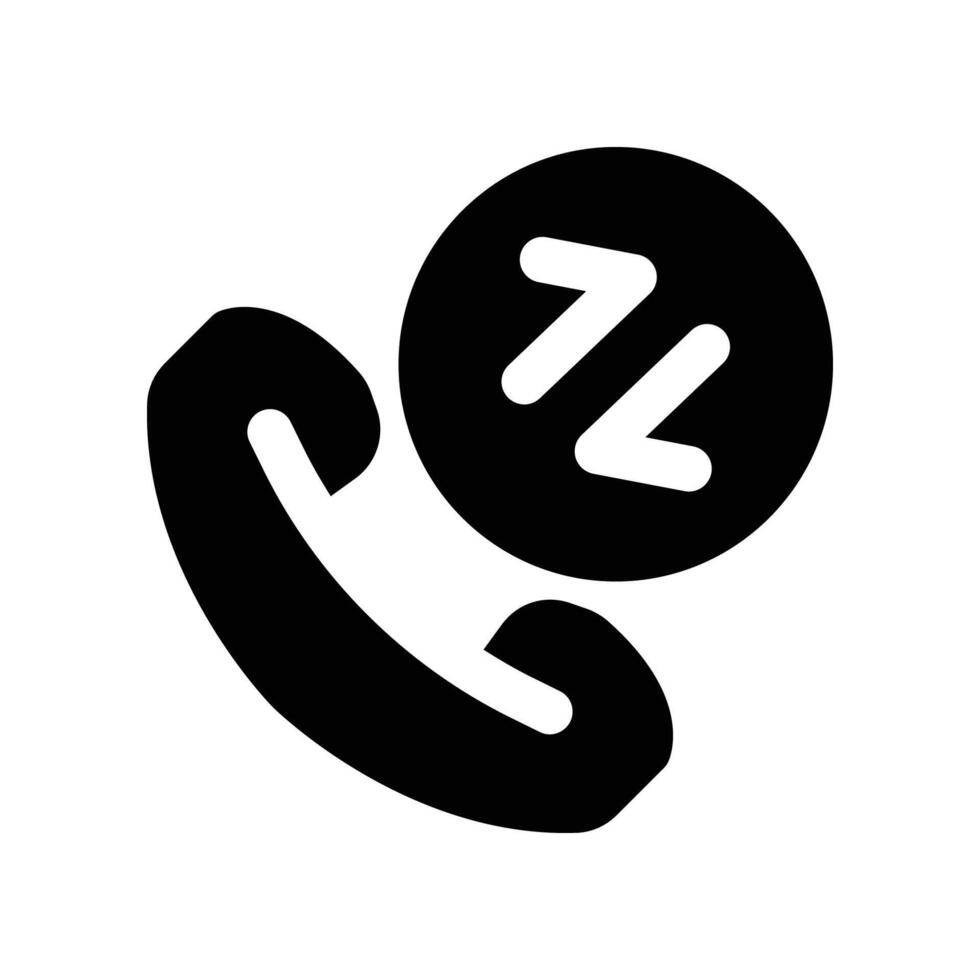 phone call icon. vector glyph icon for your website, mobile, presentation, and logo design.