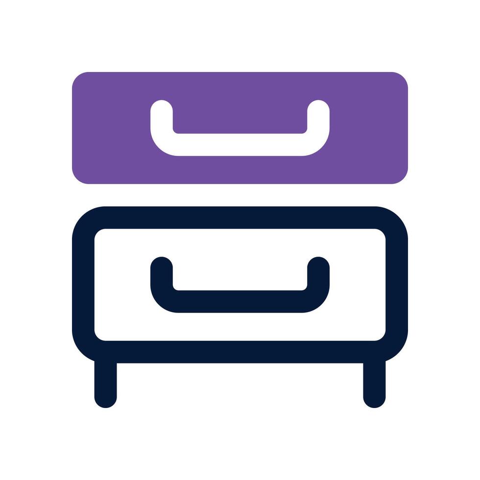 archive icon. vector dual tone icon for your website, mobile, presentation, and logo design.