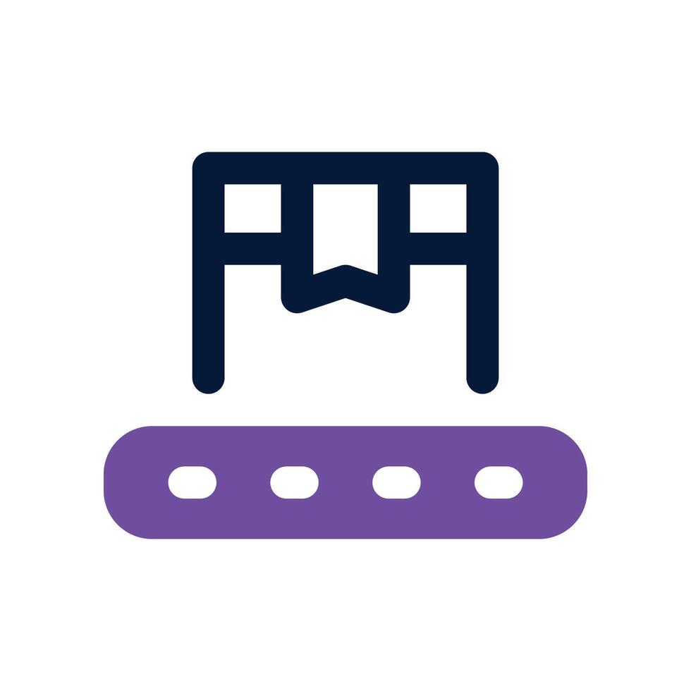 conveyor icon. vector dual tone icon for your website, mobile, presentation, and logo design.