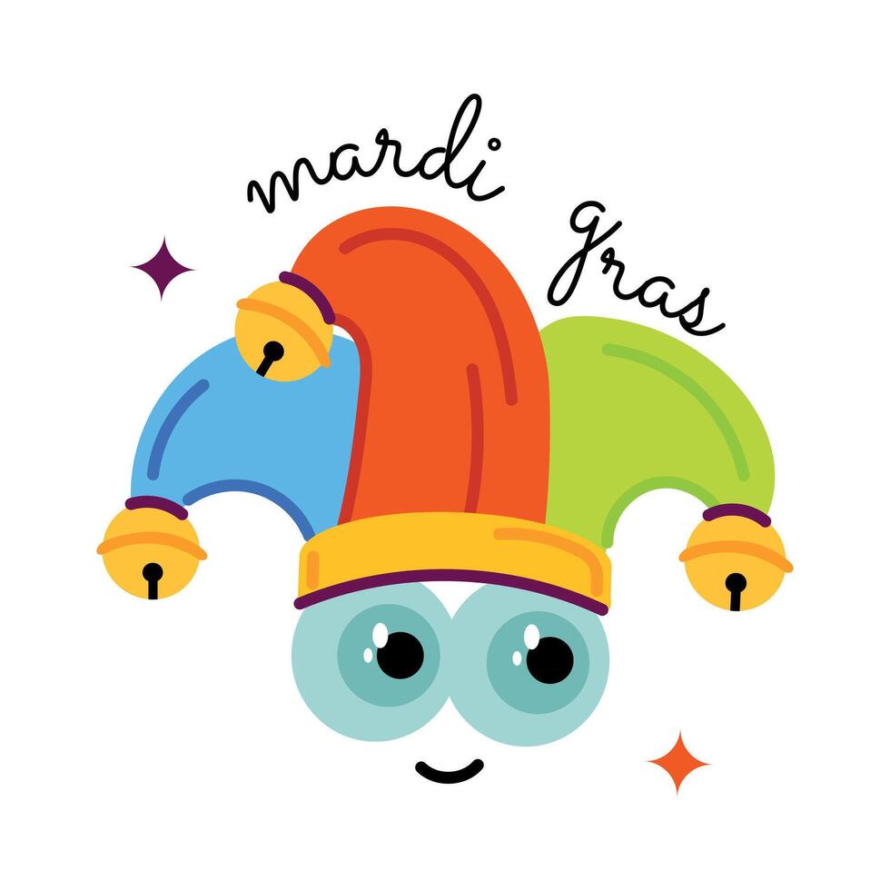 de moda mardi gras vector