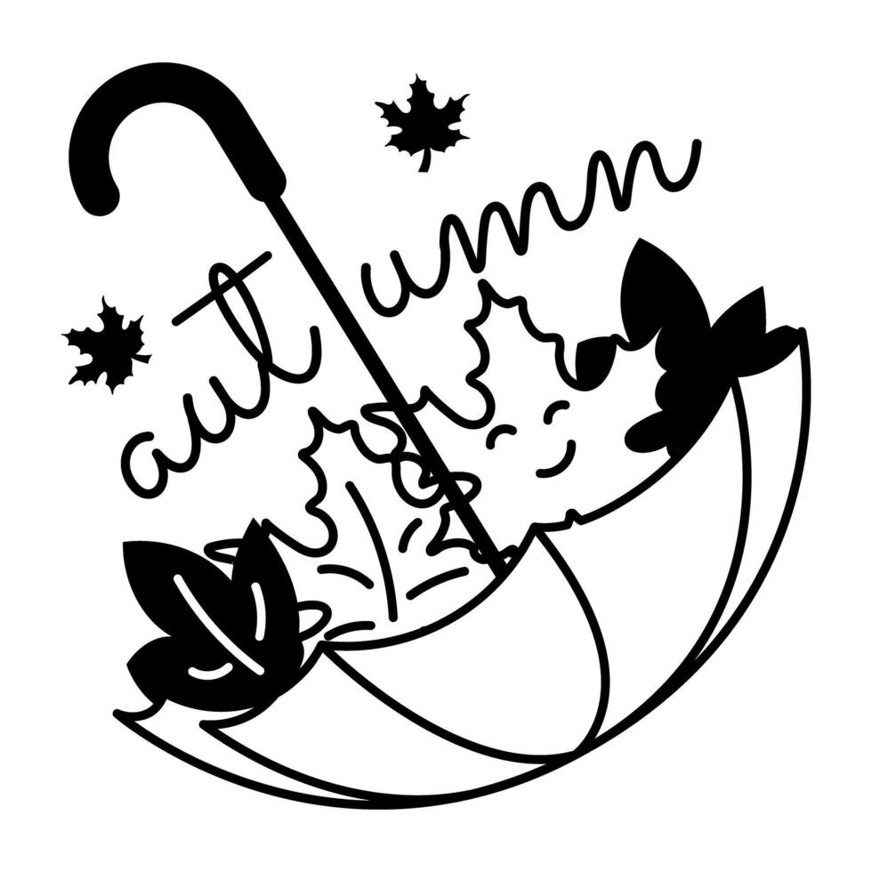 Trendy Autumn Season vector