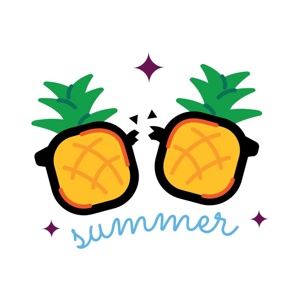 Trendy Summer Party vector