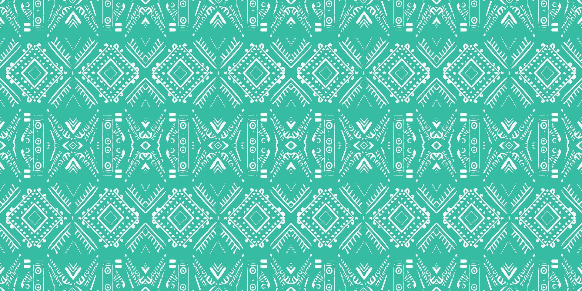 A seamless pattern, geometric tribal patterns, geometric batik, Ikat seamless, aztec style , ethnic boho seamless pattern, luxury decorative textile pattern., fabric, curtain, carpet, Batik Embroidery vector