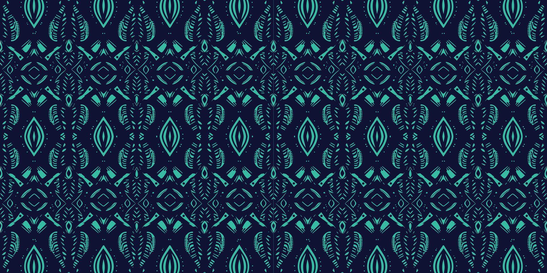 un sin costura patrón, geométrico tribal patrones, geométrico batik, ikat sin costura, azteca estilo , étnico boho sin costura patrón, lujo decorativo textil patrón., tela, cortina, alfombra, batik bordado vector