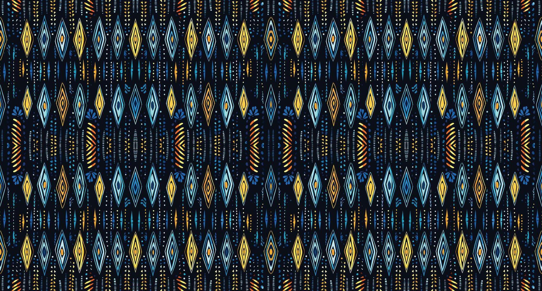 Abstract seamless pattern, seamless wallpaper, seamless background designed for use for interior, wallpaper, fabric, curtain, carpet, clothing, Batik, satin, background, illustration vector