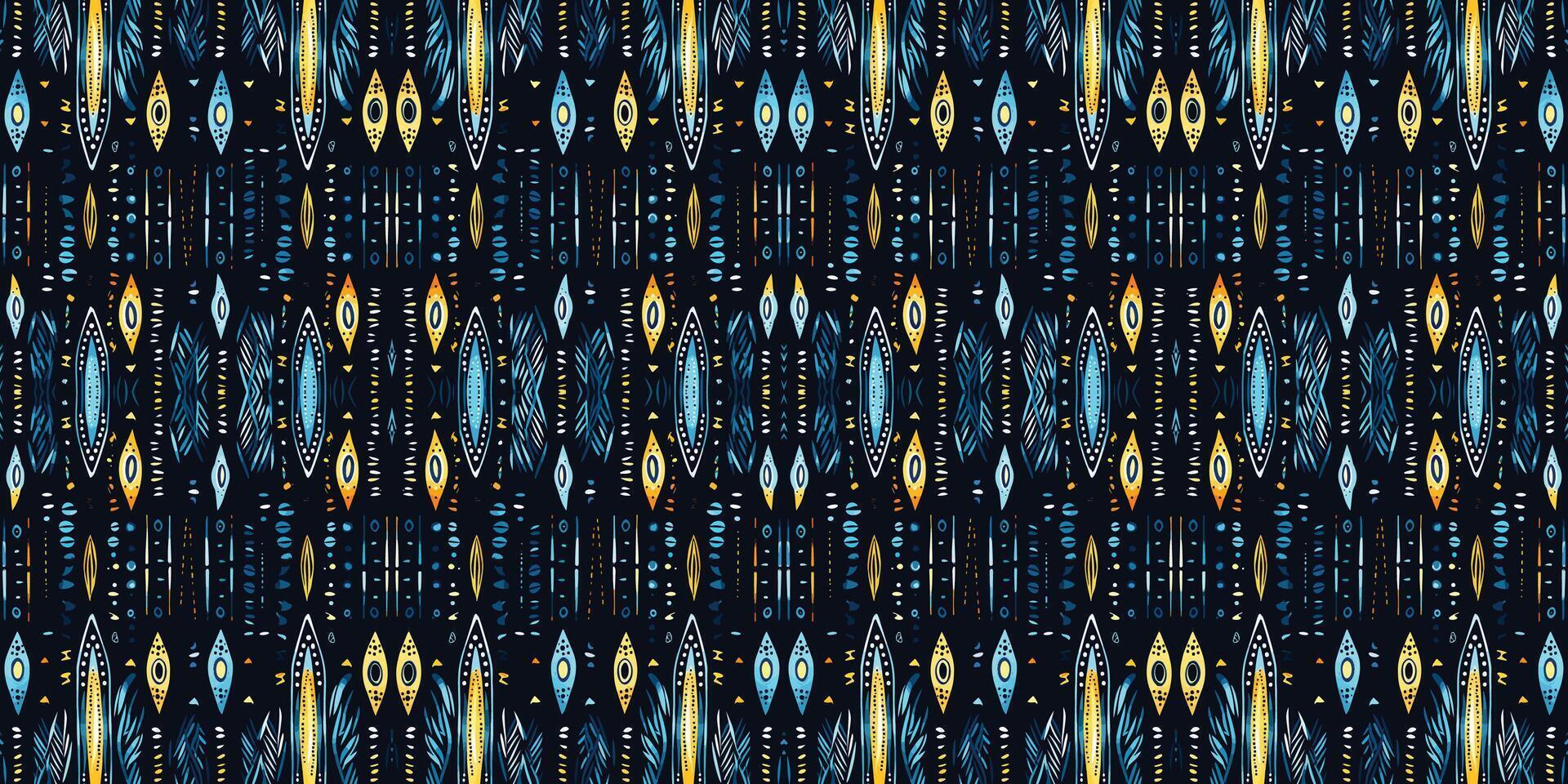 Abstract seamless pattern, seamless wallpaper, seamless background designed for use for interior, wallpaper, fabric, curtain, carpet, clothing, Batik, satin, background, illustration vector