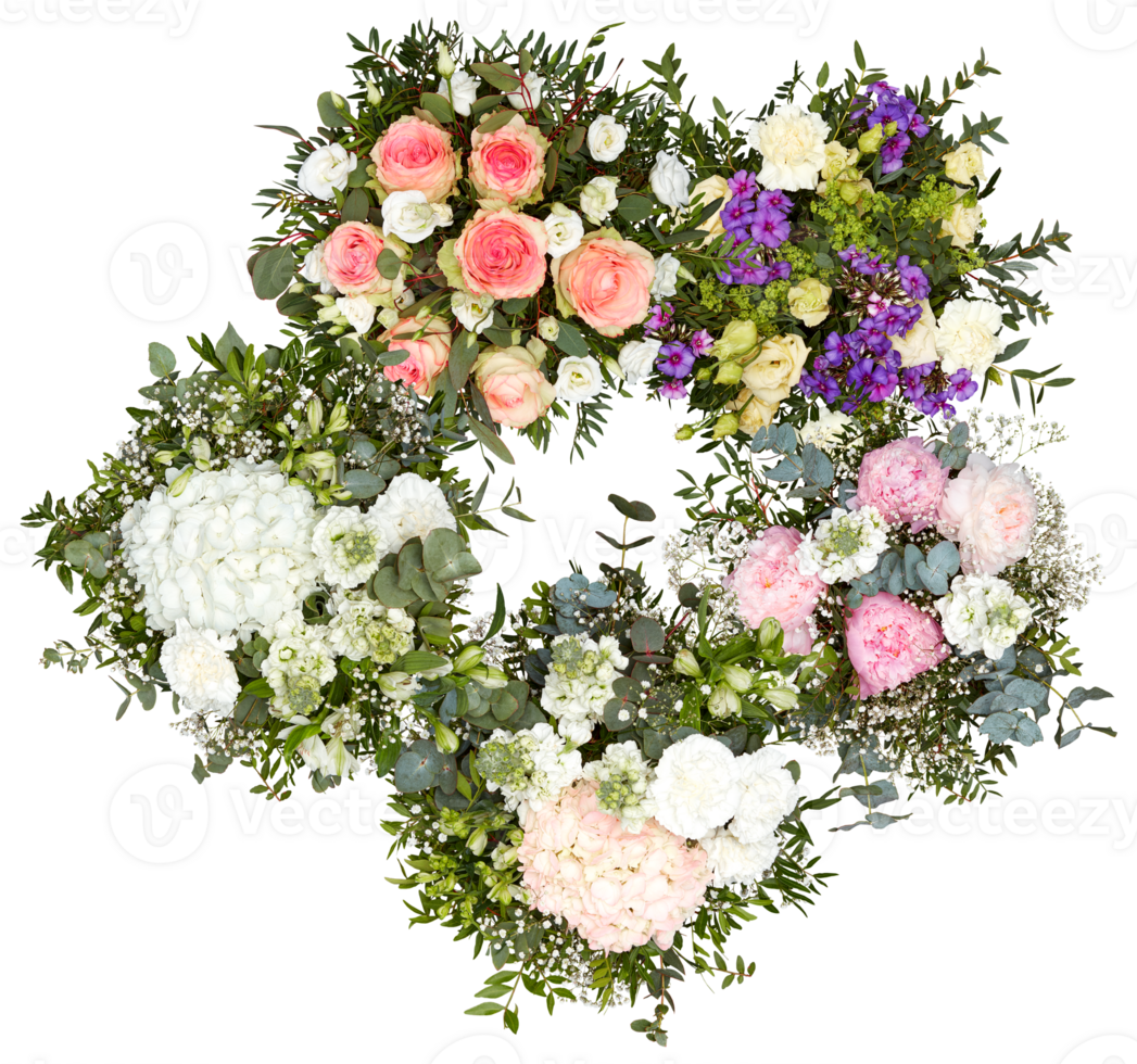 frisch Blumen Schnitt aus isoliert transparent Hintergrund png